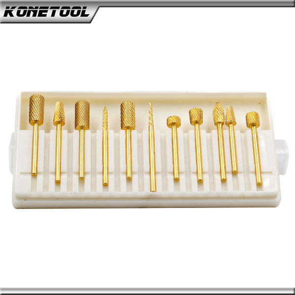 Nail Cemented Carbide Rotary Burr Set
